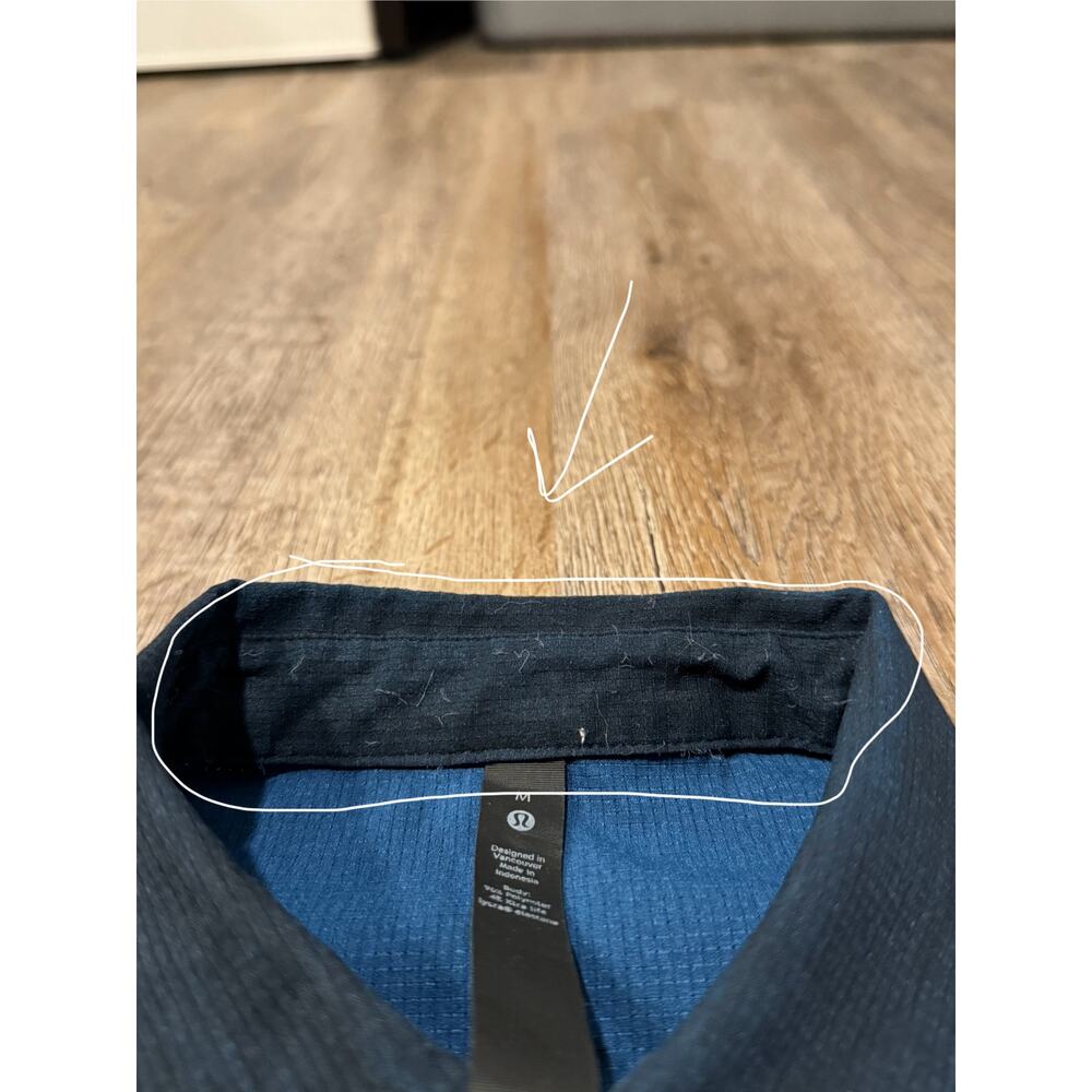 Lululemon Mens Airing Easy Short Sleeve Shirt Size Medium - Picture 5 of 10